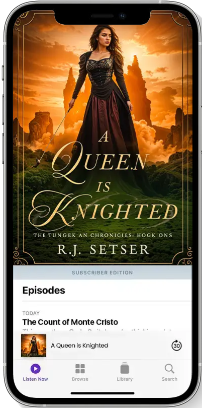 Audiobook app on phone